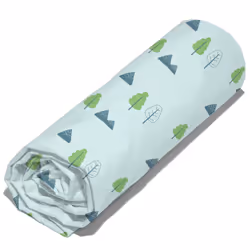 Linnea Save the planet, Eponge, 90 x 190 cm, Bleu, 110 g/m², 16 cm, 19 cm