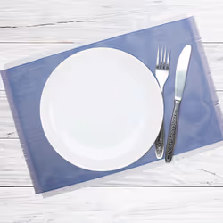 Linnea P22375 set de table Gris 4 pièce(s)
