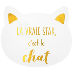Linnea Le chat set de table Blanc 2 pièce(s)