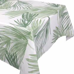 Linnea Oasis, Vert, Coton, France, 170 x 170 cm, 600 g, 1 pièce(s)