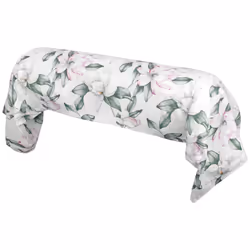 Linnea Magnolia, Vert, Percale, 115 g/m², Magnolia, France, 140 x 43 cm