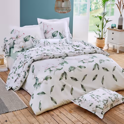 Linnea Magnolia Vert 140 x 43 cm Percale