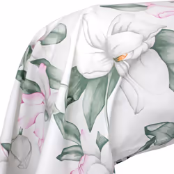 Linnea Magnolia Vert 140 x 43 cm Percale