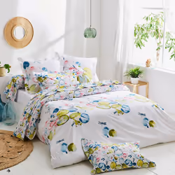 Linnea Nenuphar Multicolore 140 x 43 cm Percale