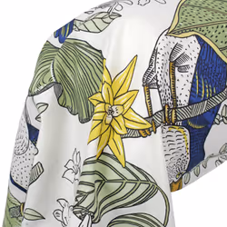 Linnea Toco Vert 140 x 43 cm Coton