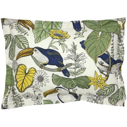 Linnea Toco Vert 50 x 70 cm Coton