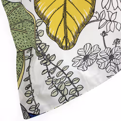 Linnea Toco Vert 50 x 70 cm Coton
