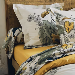 Linnea Toco housse de couette Vert Coton 240 x 220 cm