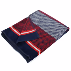 Linnea Corail, Multicolore, 380 g/m², Coton, Portugal, 100 x 180 cm, 720 g