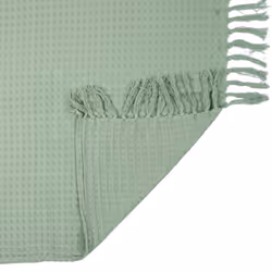 Linnea Sofia plaid 130 x 160 cm Coton Vert