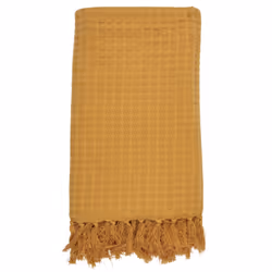 Linnea Sofia plaid 130 x 160 cm Coton Jaune