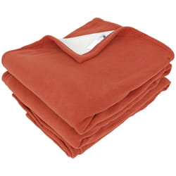 Linnea Narvik plaid 240 x 260 cm Polyester Marron
