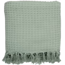 Linnea Sofia plaid 170 x 250 cm Coton Vert