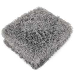 Linnea Licia plaid 120 x 150 cm Polyester Gris