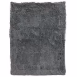 Linnea Licia plaid 120 x 150 cm Polyester Gris