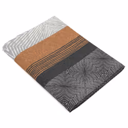 Linnea Tiago, Drap de lit, 180 x 290 cm, Noir, 125 g/m², Tiago, France