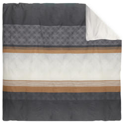 Linnea Tiago housse de couette Noir Satin 300 x 240 cm