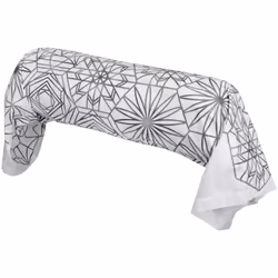Linnea Gabrielle, Gris, Percale, 115 g/m², Gabrielle, France, 140 x 43 cm