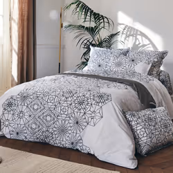 Linnea Gabrielle Gris 140 x 43 cm Percale