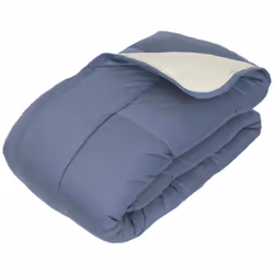 Linnea Cocoon bicolore, Bleu, Polyester, 400 g/m², Cocoon bicolore, 240 x 220 cm, 3,18 kg