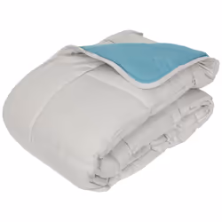 Linnea Cocoon bicolore, Bleu, Polyester, 400 g/m², Cocoon bicolore, 200 x 200 cm, 2,43 kg