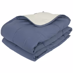 Linnea Cocoon bicolore, Bleu, Polyester, 200 g/m², Cocoon bicolore, 260 x 240 cm, 2,53 kg