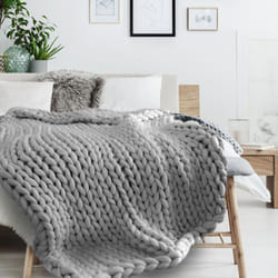 Plaid grosse maille CHUNKY