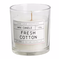 Linnea Lab Factory bougie en cire Blanc 1 pièce(s)