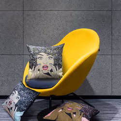 Linnea Classical Jaune 45 x 45 cm