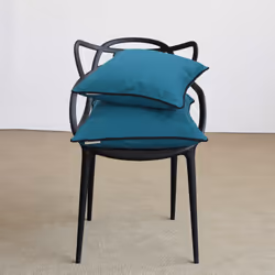 Linnea Montsegur Bleu 30 x 50 cm Coton