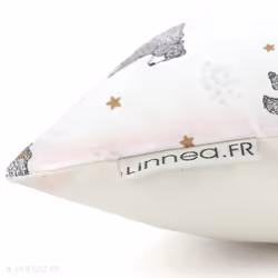 Linnea Animal Blanc 60 x 60 cm