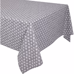 NAPPE RECTANGLE COLLECTION FUTON 150x250 CM gris Nappe collection FUTON qui propose un imprimée all-over d'étoiles tourbillon ...