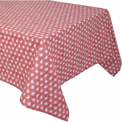 NAPPE RECTANGLE COLLECTION FUTON 150x250 CM rouge Nappe collection FUTON qui propose un imprimée all-over d'étoiles tourbillo ...