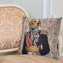 Linnea Animal Beige 45 x 45 cm