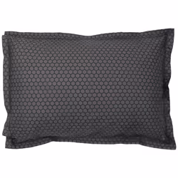 Linnea Asia, Gris, Percale, 115 g/m², Asia, France, 50 x 70 cm