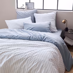 Linnea Gaby, Bleu, Percale