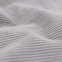 Tissu dameublement velours côtelé laize 140 cm STARSKY gris Perle