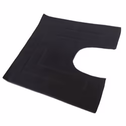 Linnea Flair, Noir, Coton, 1500 g/m², Portugal, 60 x 60 cm, 550 g