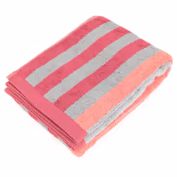 Linnea Pure stripes, 100 x 150 cm, Coton, Rose, 1 pièce(s)