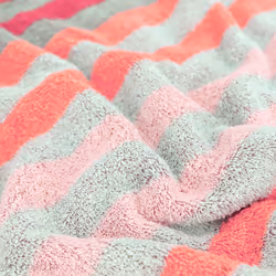 Linnea Pure stripes 100 x 150 cm Coton Rose 1 pièce(s)