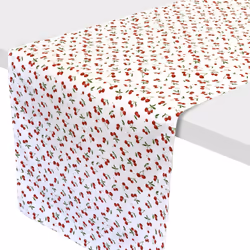 Linnea Cerises, Blanc, Coton, 450 mm, 1 pièce(s), France