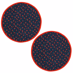 Linnea Cerises, Bleu, Coton, Cerises, 2 pièce(s), France