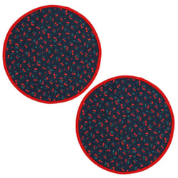 Linnea Cerises set de table Bleu 2 pièce(s)