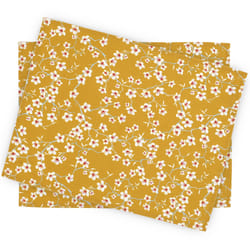 Linnea Amandier set de table Jaune 2 pièce(s)