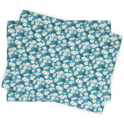 Linnea Aster set de table Bleu 2 pièce(s)