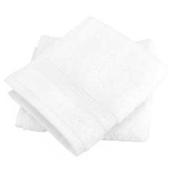 Linnea Luxor Coton Blanc 30 x 30 cm 2 pièce(s)