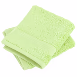 Linnea Luxor, Coton, Vert, 30 x 50 cm, 2 pièce(s), 600 g/m², 80 g