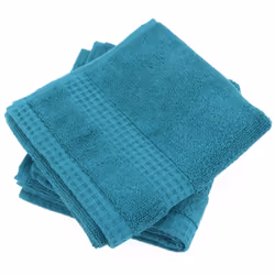 Linnea Natural, Coton, Bleu, 33 x 50 cm, 1 pièce(s), 500 g/m², 80 g
