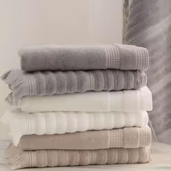 Linnea Natural Ivoire Coton 70 x 140 cm 1 pièce(s)