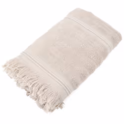 Linnea Natural Stripes, 50 x 100 cm, Coton, Ivoire, 1 pièce(s)